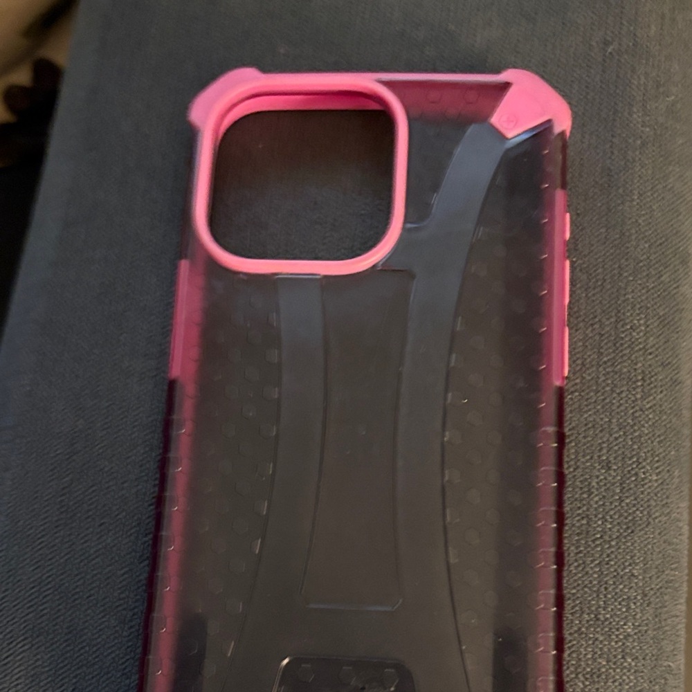 Stylish Pink and Black Phone Case